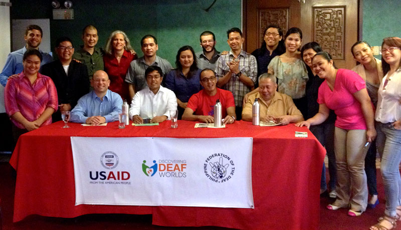 TSNE Staff Travel to the Philippines to Support Training Aimed at Employment Opportunities and Human-Rights Conditions for Deaf People