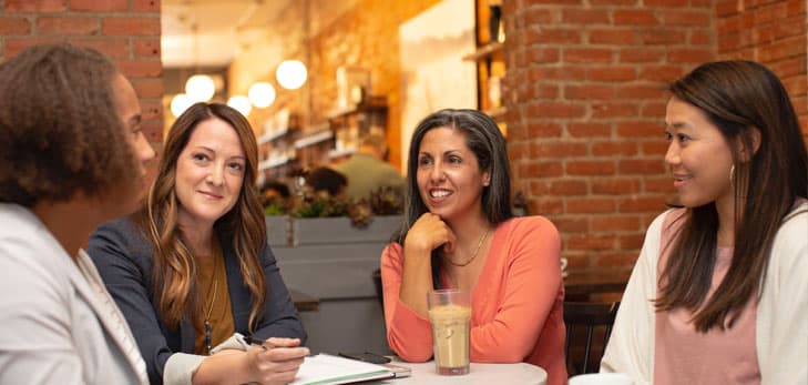 Women in a meeting