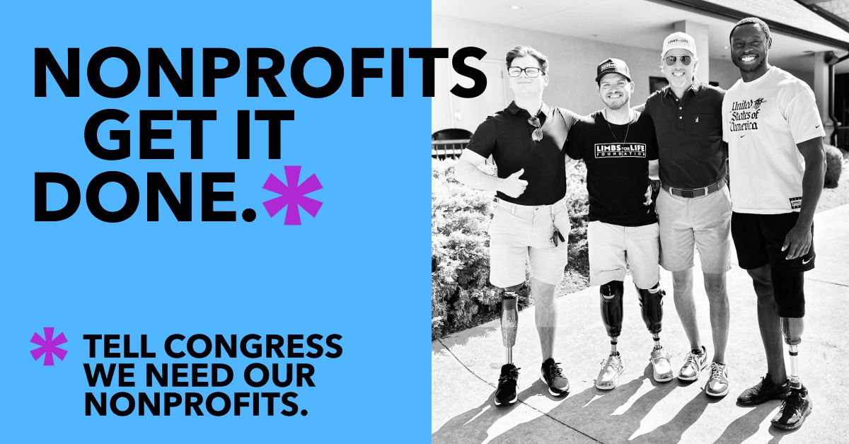 Nonprofits Get It Done: Tell Congress We Need Our Nonprofits