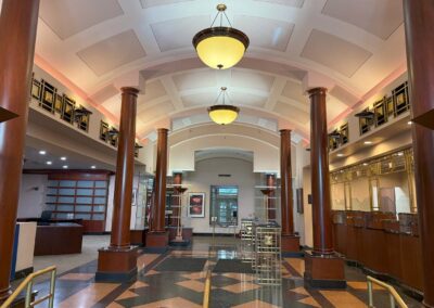 Banking hallway