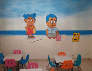 painting of Lakou Kajou characters